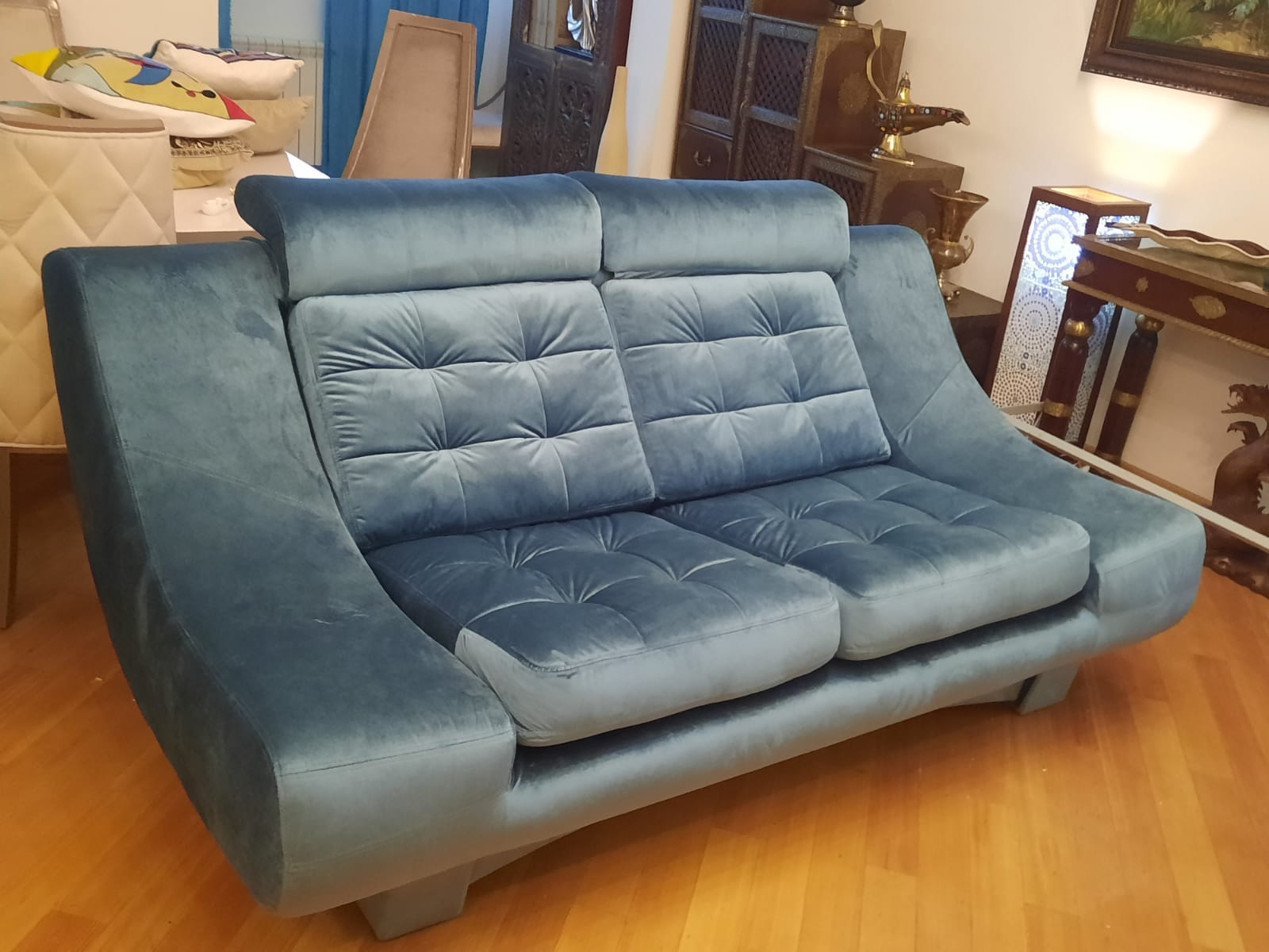 Обивка дивана на дому. Западная Двина